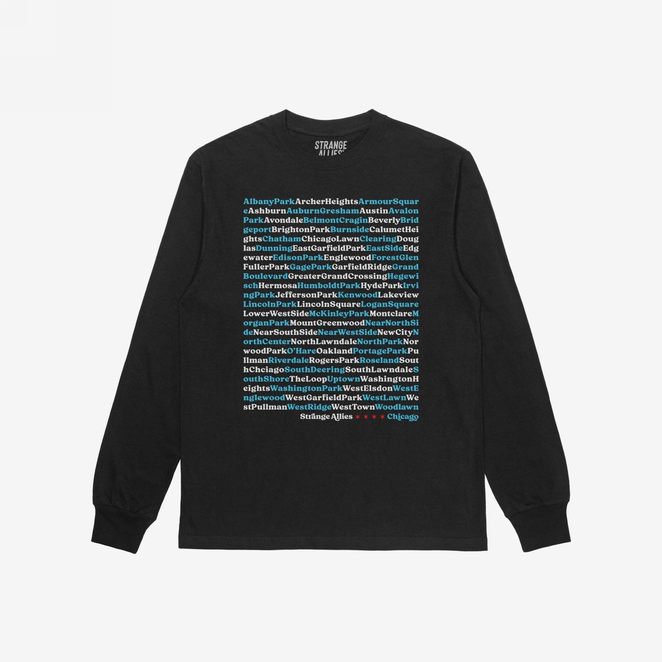 Chicago Neighborhoods T-shirt