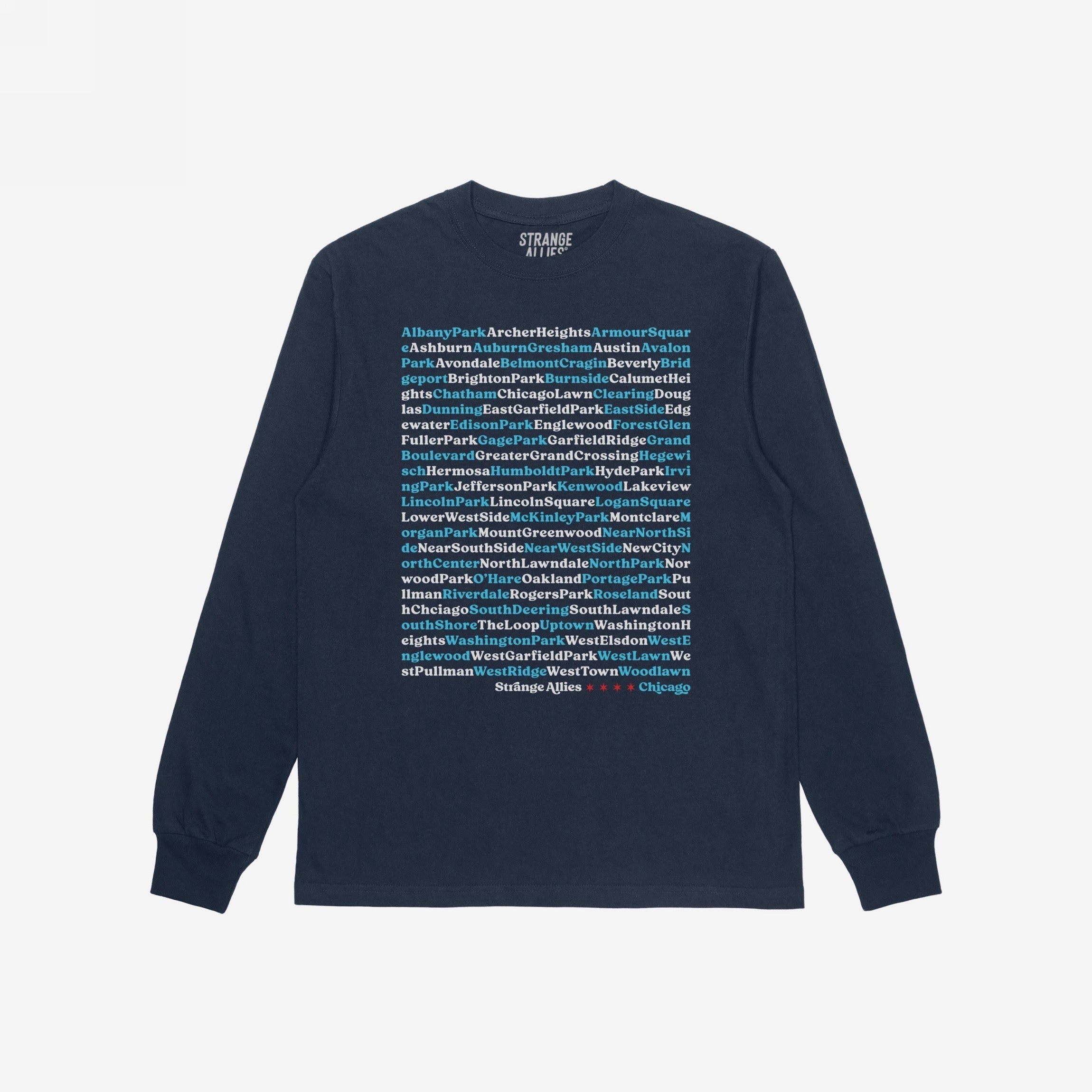 Chicago Neighborhoods T-shirt