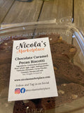 Chocolate Caramel Pecan Biscotti ~ Not Your Average Biscotti Softer Texture