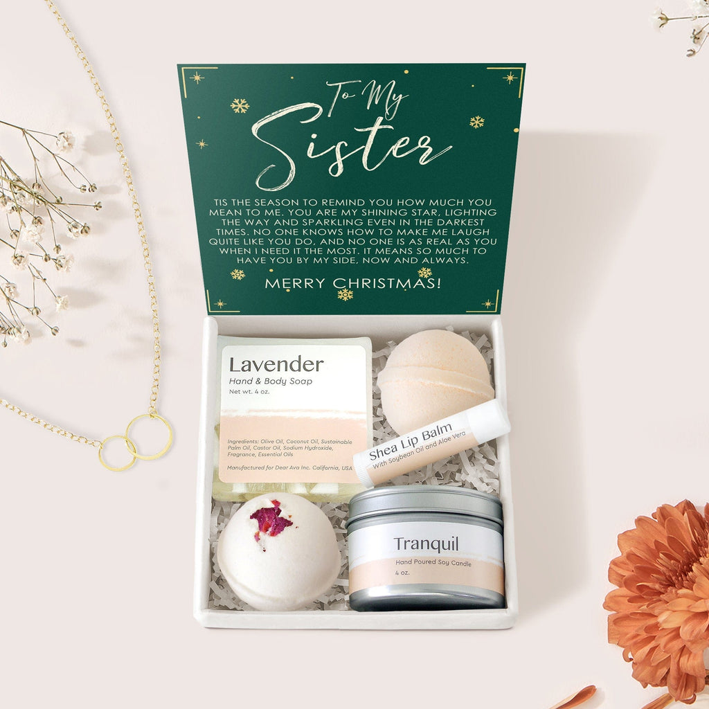 Christmas Gift for Sister Spa Gift Box