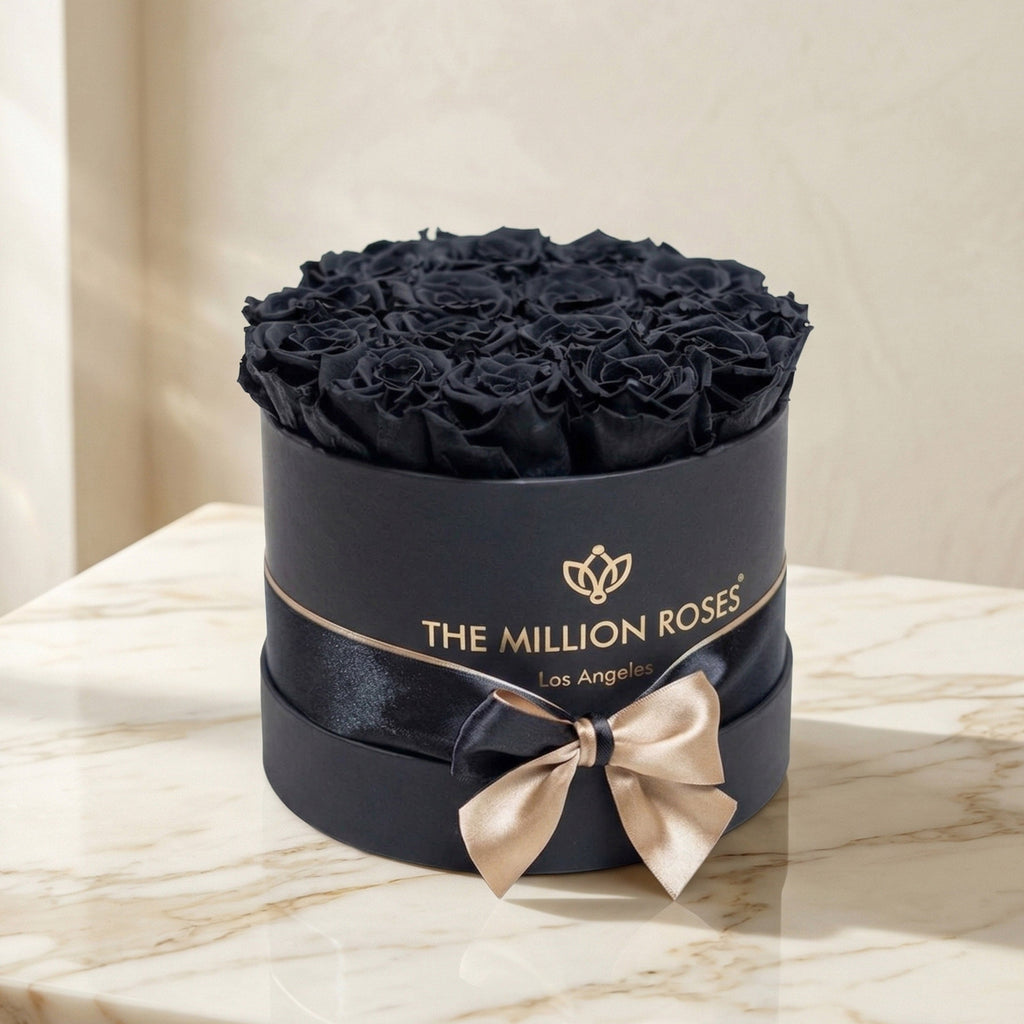 Classic Black Box | Black Roses