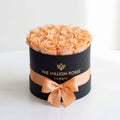 Classic Black Box | Peach Roses