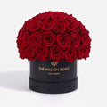 Classic Black Superdome Box | Red Roses