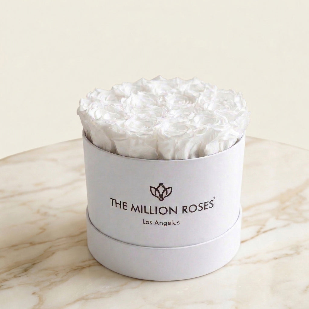 Classic White Box | White Roses
