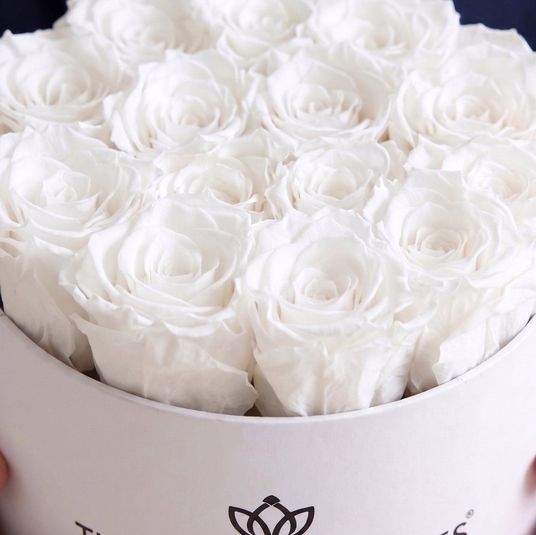 Classic White Box | White Roses