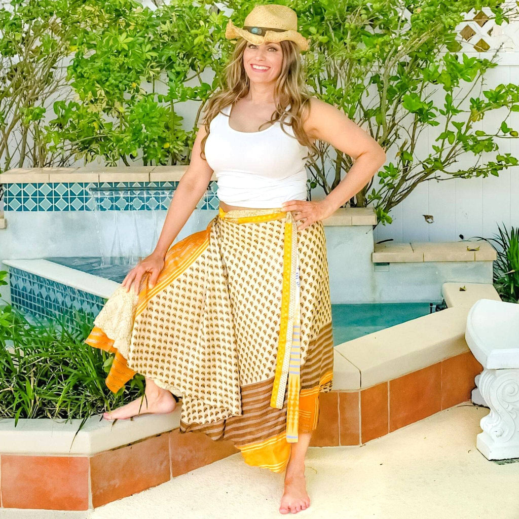 Made With Love: The Original Sari Wrap Skirt