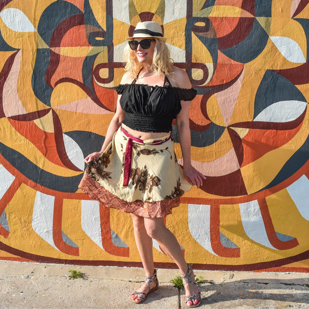 Made With Love: The Original Sari Wrap Skirt