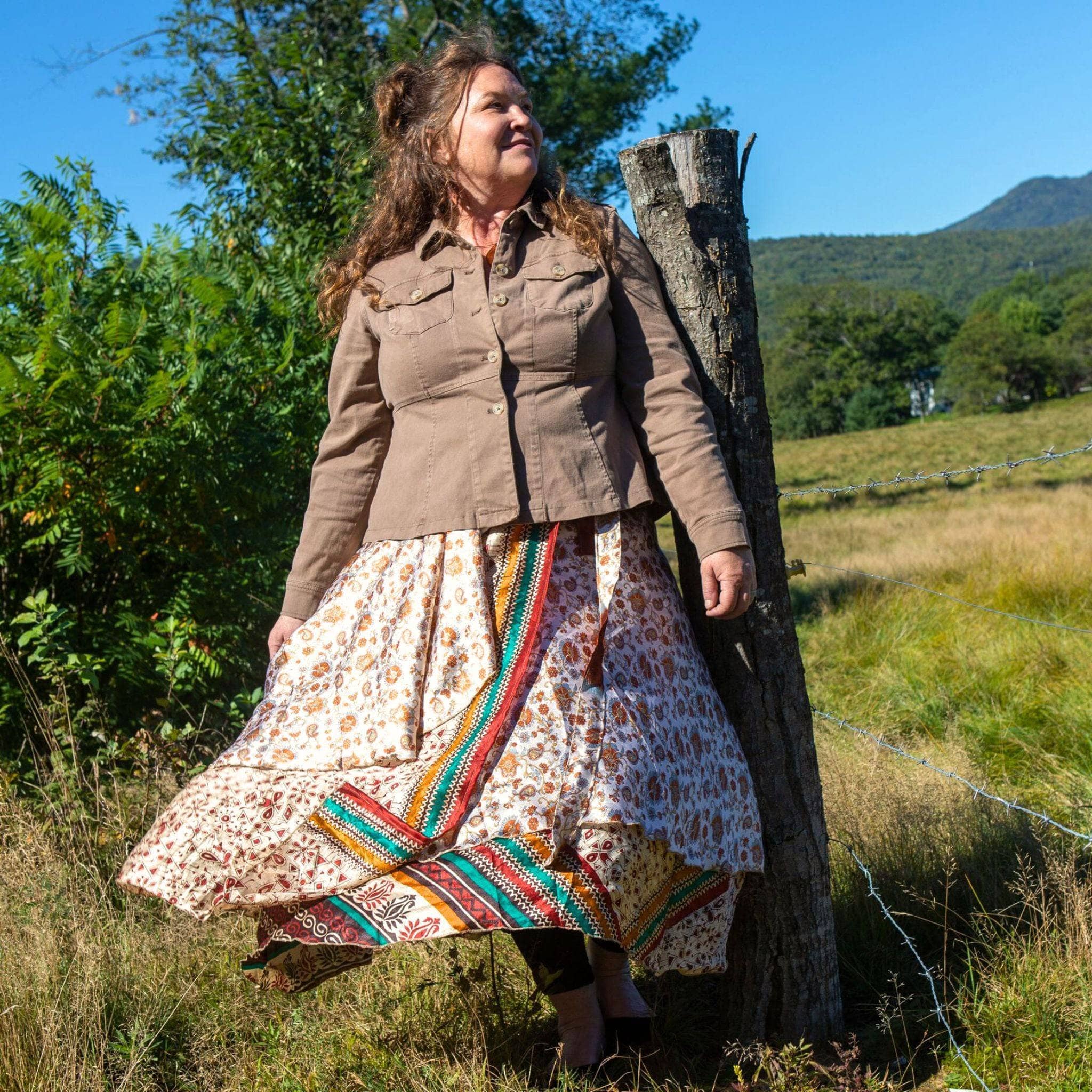Made With Love: The Original Sari Wrap Skirt