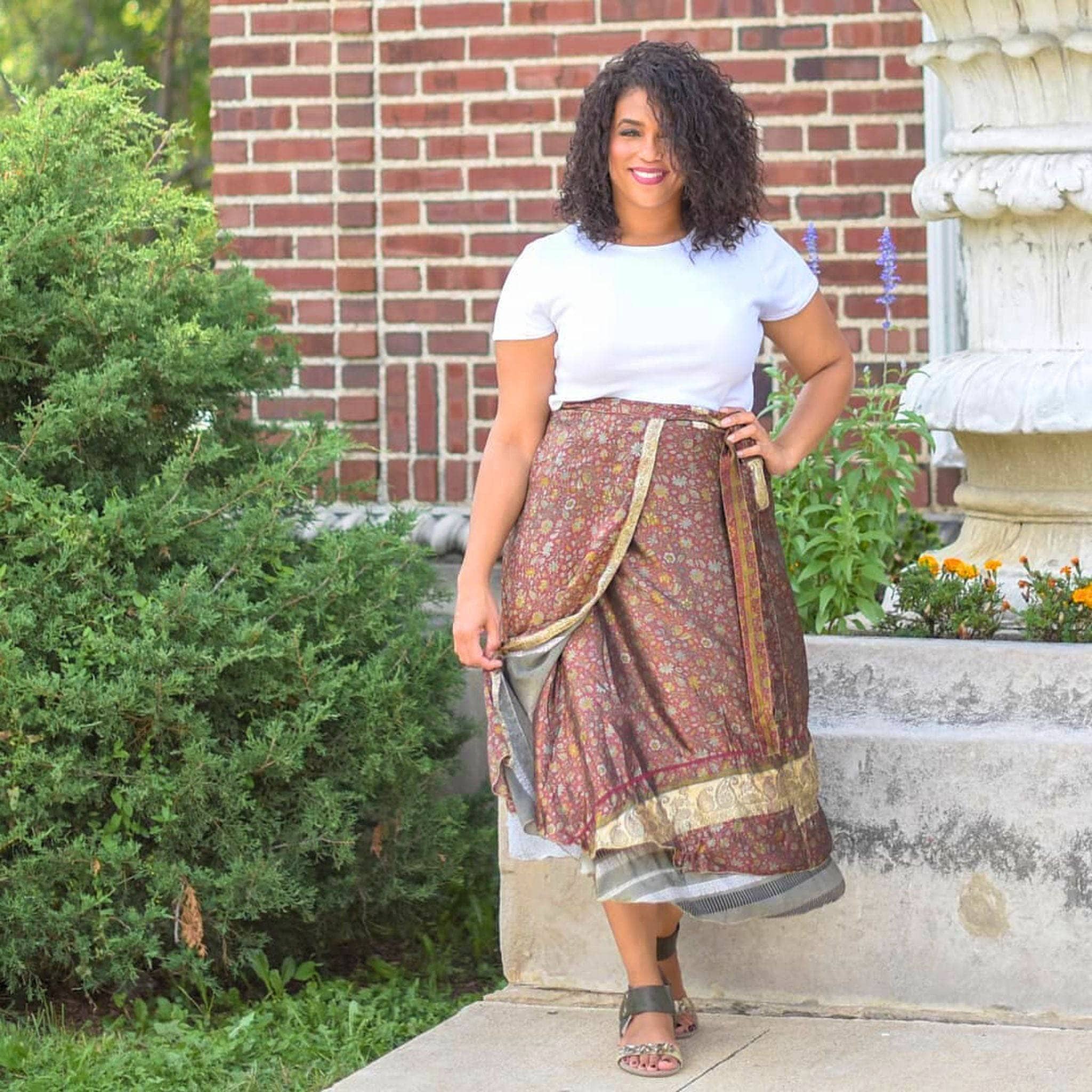 Made With Love: The Original Sari Wrap Skirt