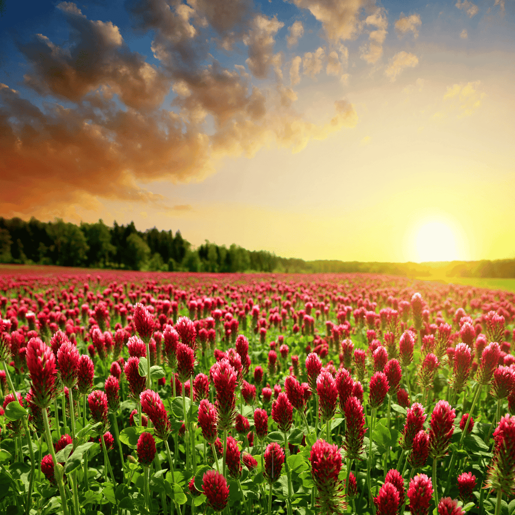 Crimson “Dixie” Clover – 1,000 Seeds