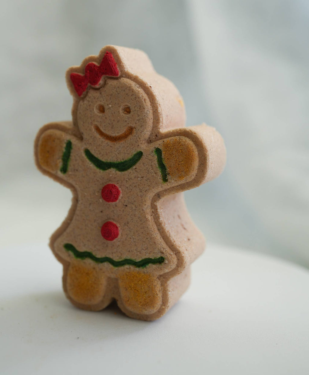 Gingerbread Winter Handpainted Bathbomb Stocking Stuffer