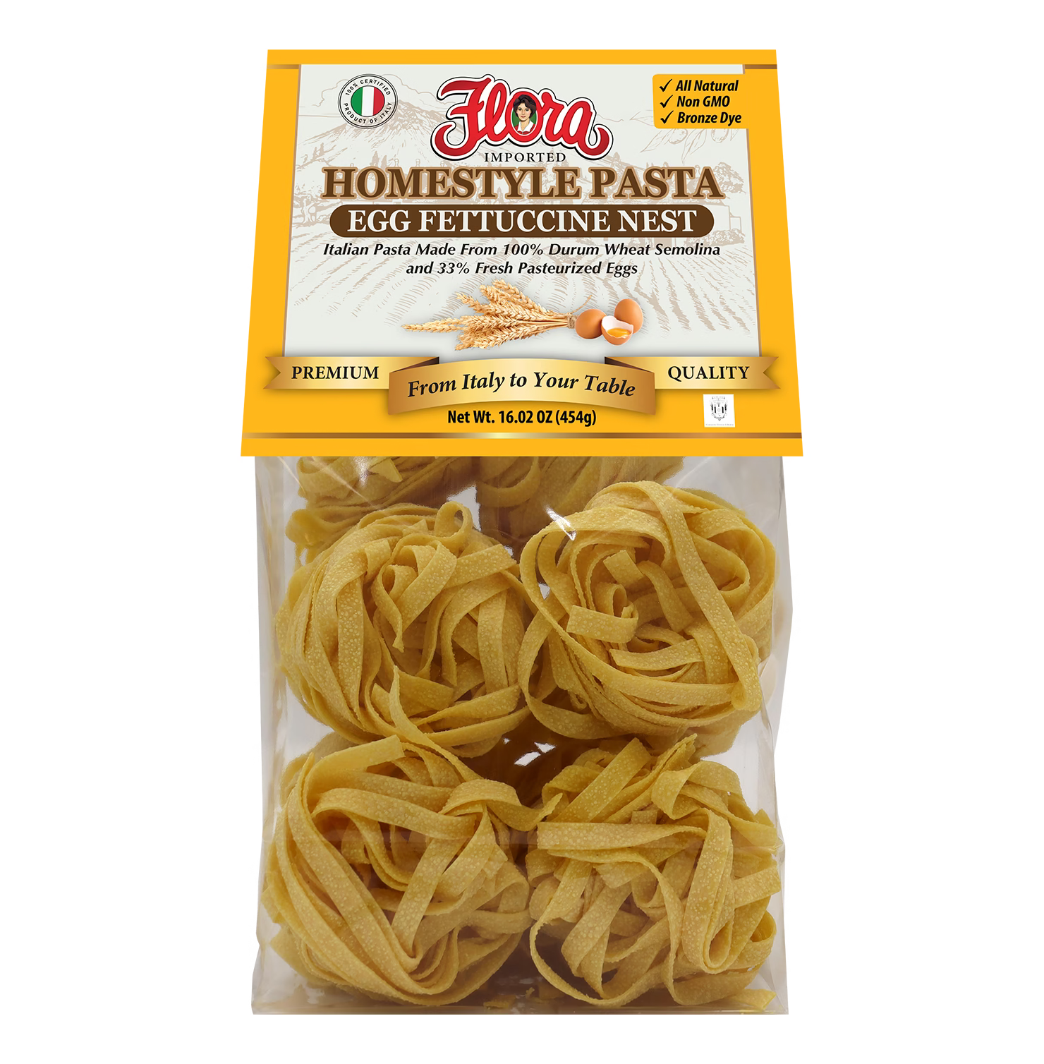 Homestyle Egg Fettuccine Pasta Nest - 16.02 oz