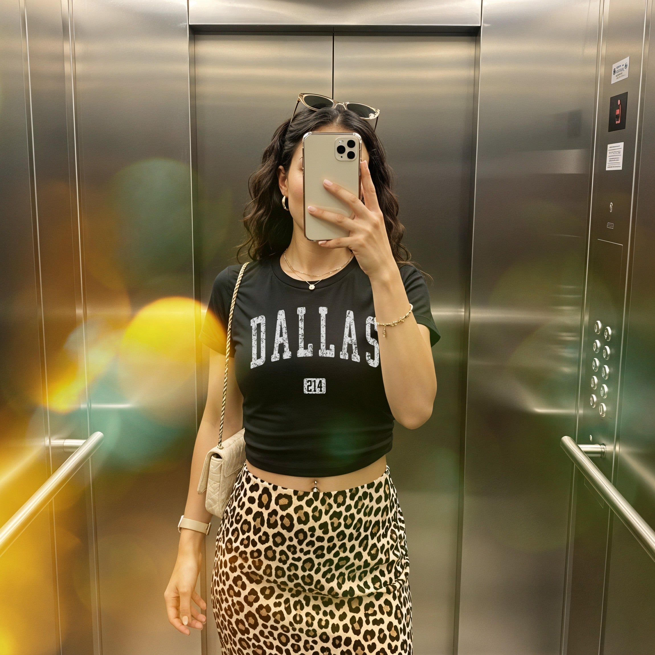Dallas 214 Women's Baby Tee