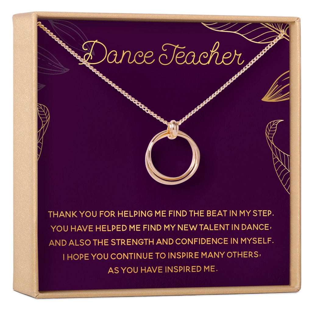Dance Teacher Necklace, Multiple Styles Jewelry