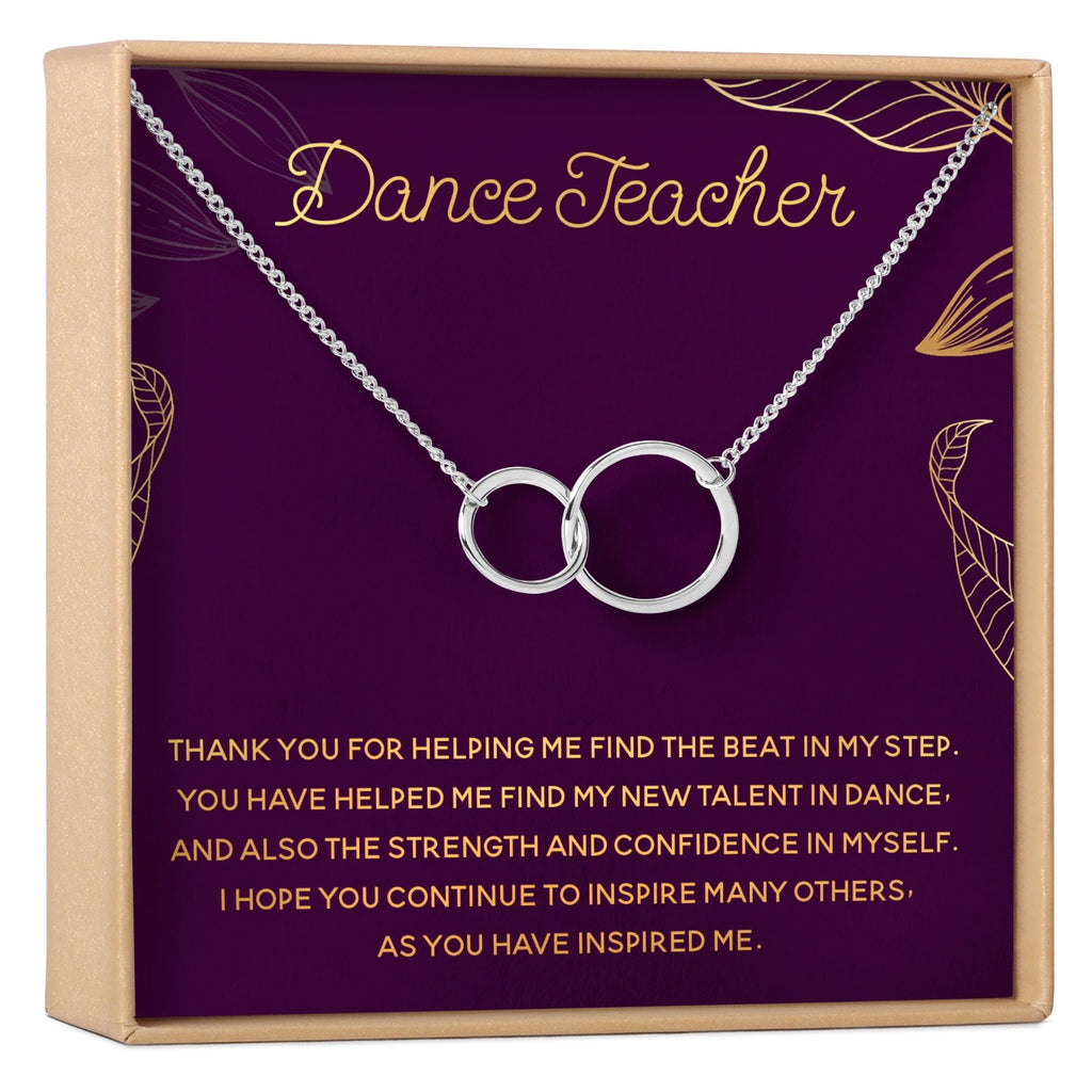 Dance Teacher Necklace, Multiple Styles Jewelry