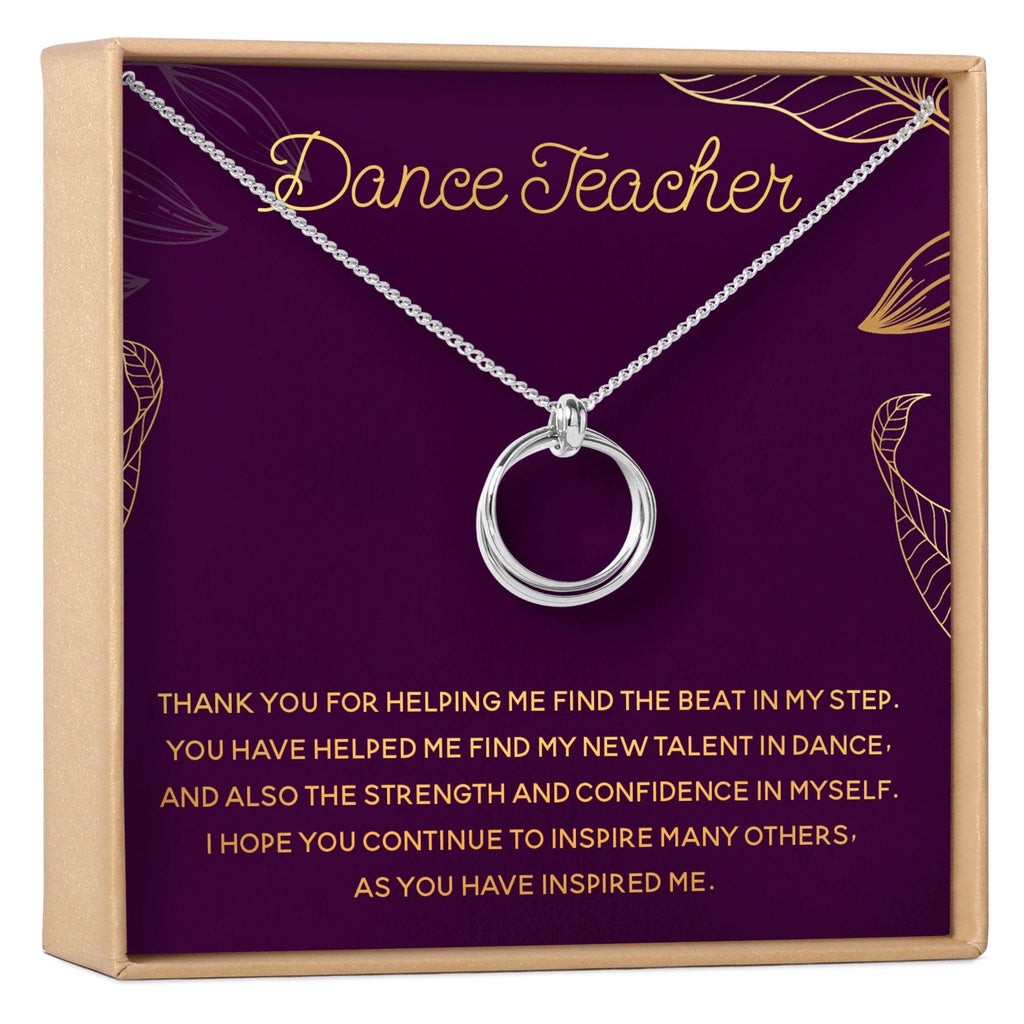 Dance Teacher Necklace, Multiple Styles Jewelry