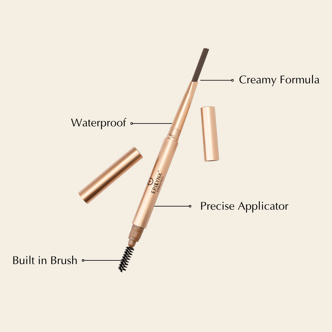 Gluten-Free Eyebrow Pencil – Nut-Free, Vegan & Blendable for Precise Brows