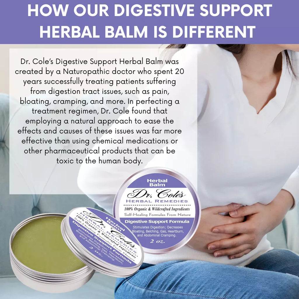 06 - Dr. Cole's Organic Digestive Support Herbal Balm
