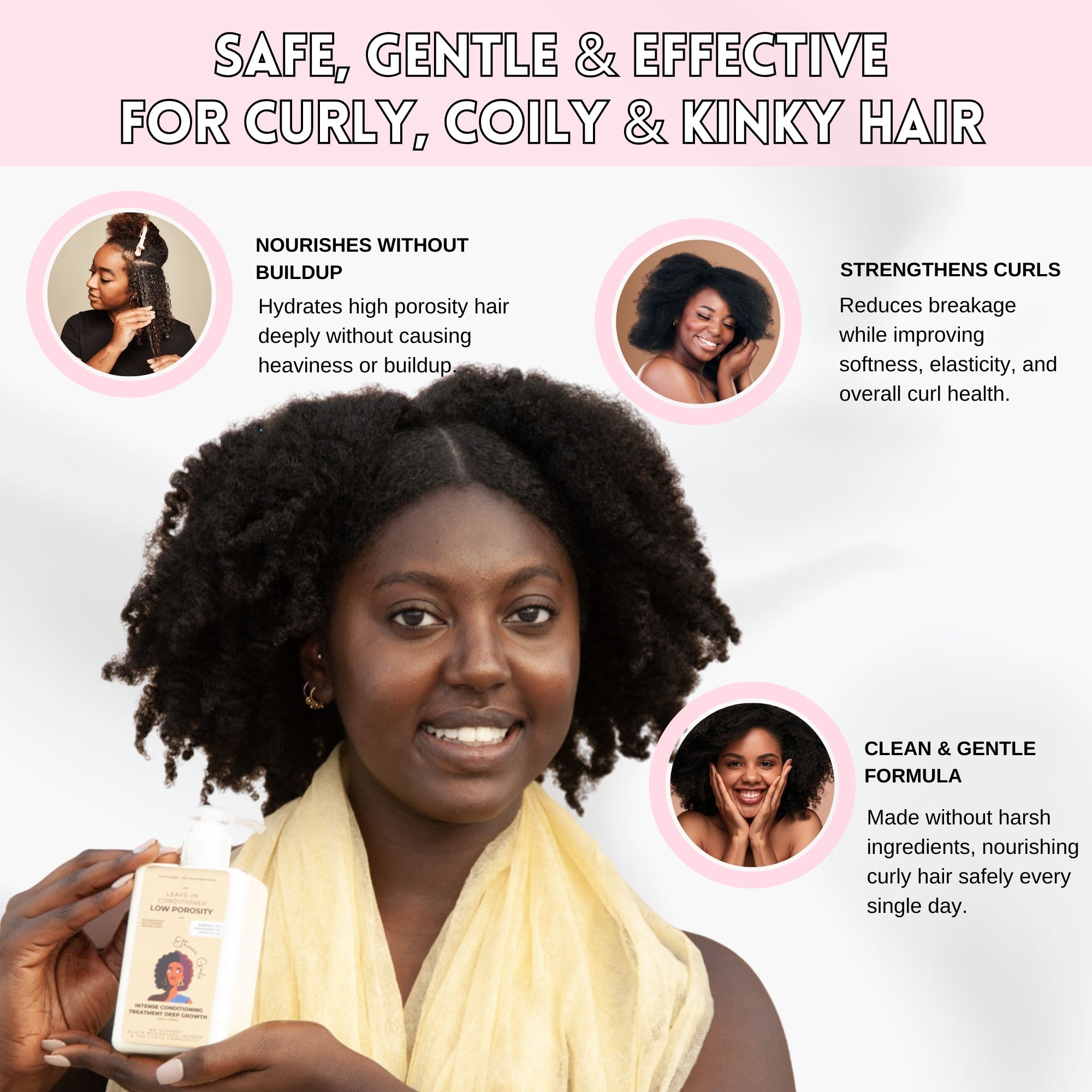 High Porosity Deep Moisture Leave-In Conditioner
