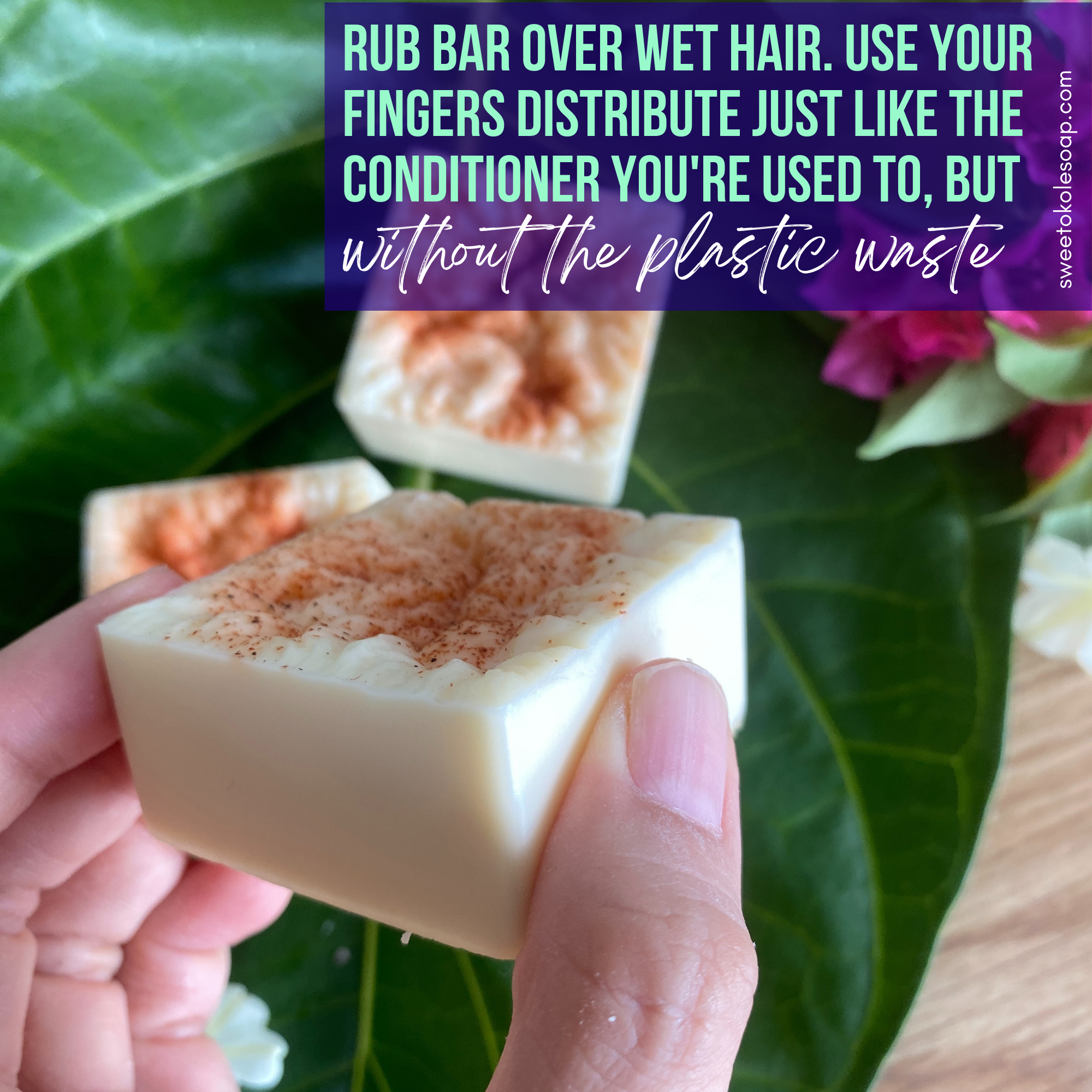 Conditioner Bar with Mamaki & Lemongrass Botanicals