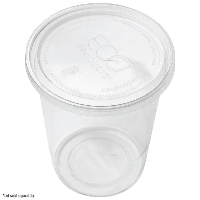 Eco-Products GreenStripe Round Deli Containers 32oz PLA Compostable (QTY 500), SKU EP-RDP32