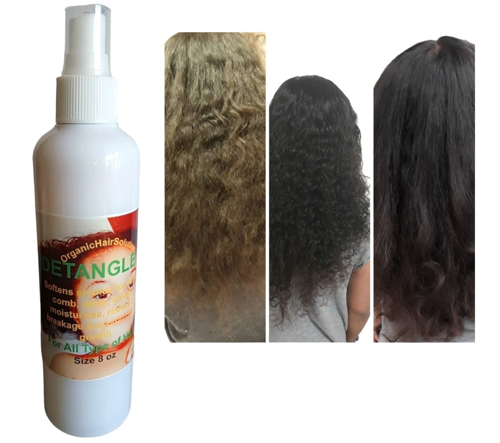 KIDS Detangler Thickening, Moisturizing, Spray with Aloe Vera, Tea Tree, Jojoba Seed, Argan. Leave in Mist For Dry, Frizzy, Damaged Hair