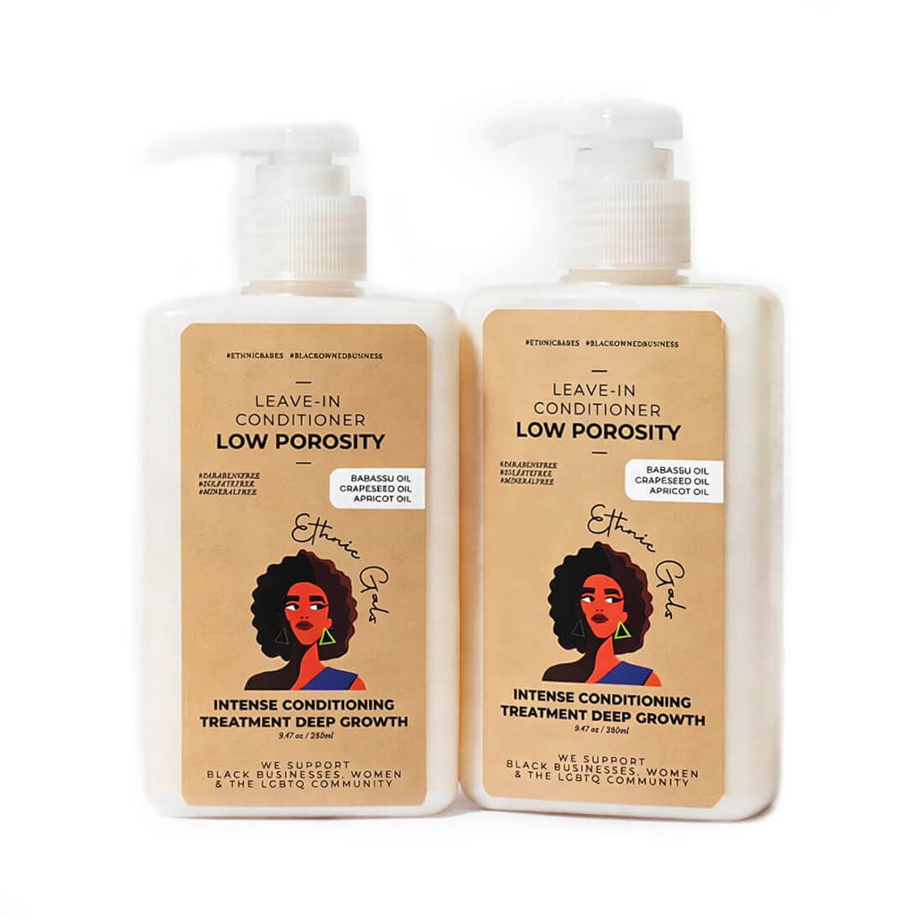Low Porosity Deep Moisture Leave-In Conditioner