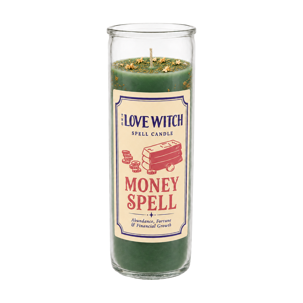 Money Spell Candle | Vigil Candle by The Love Witch