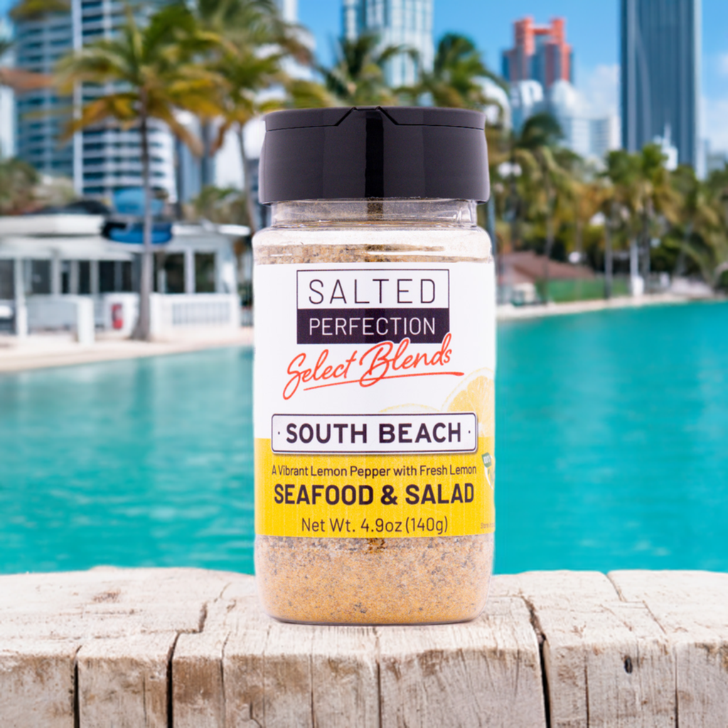 South Beach Seafood and Salad Lemon Pepper Seasoning Blend & Rub