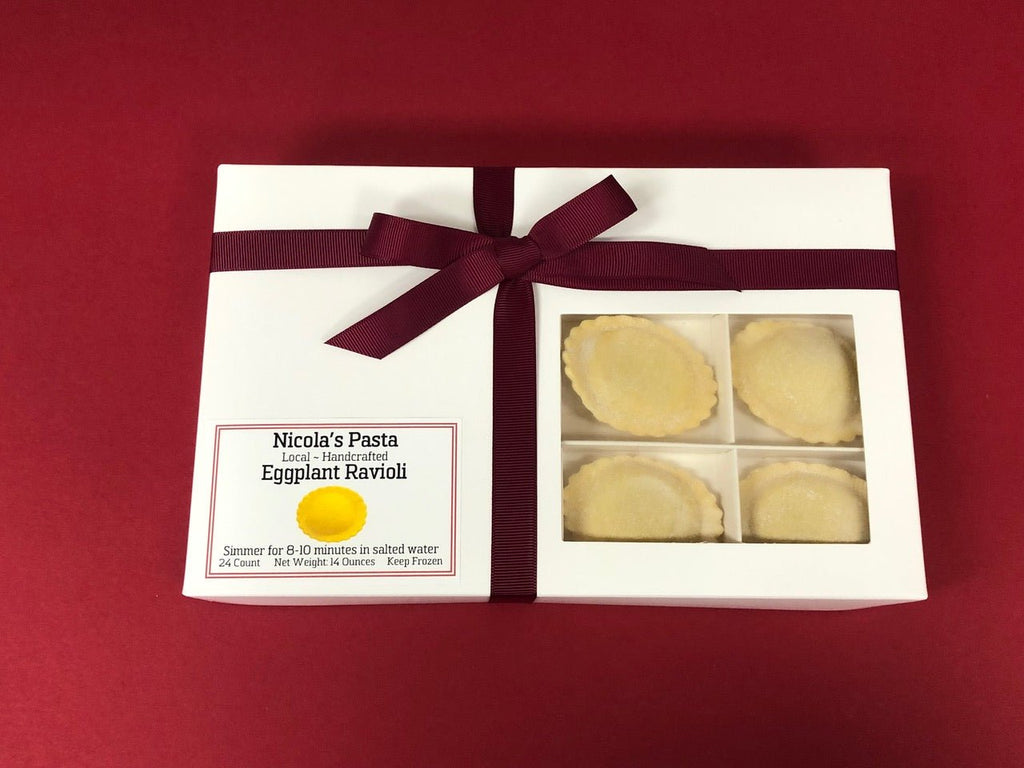 Eggplant Capponata Ravioli
