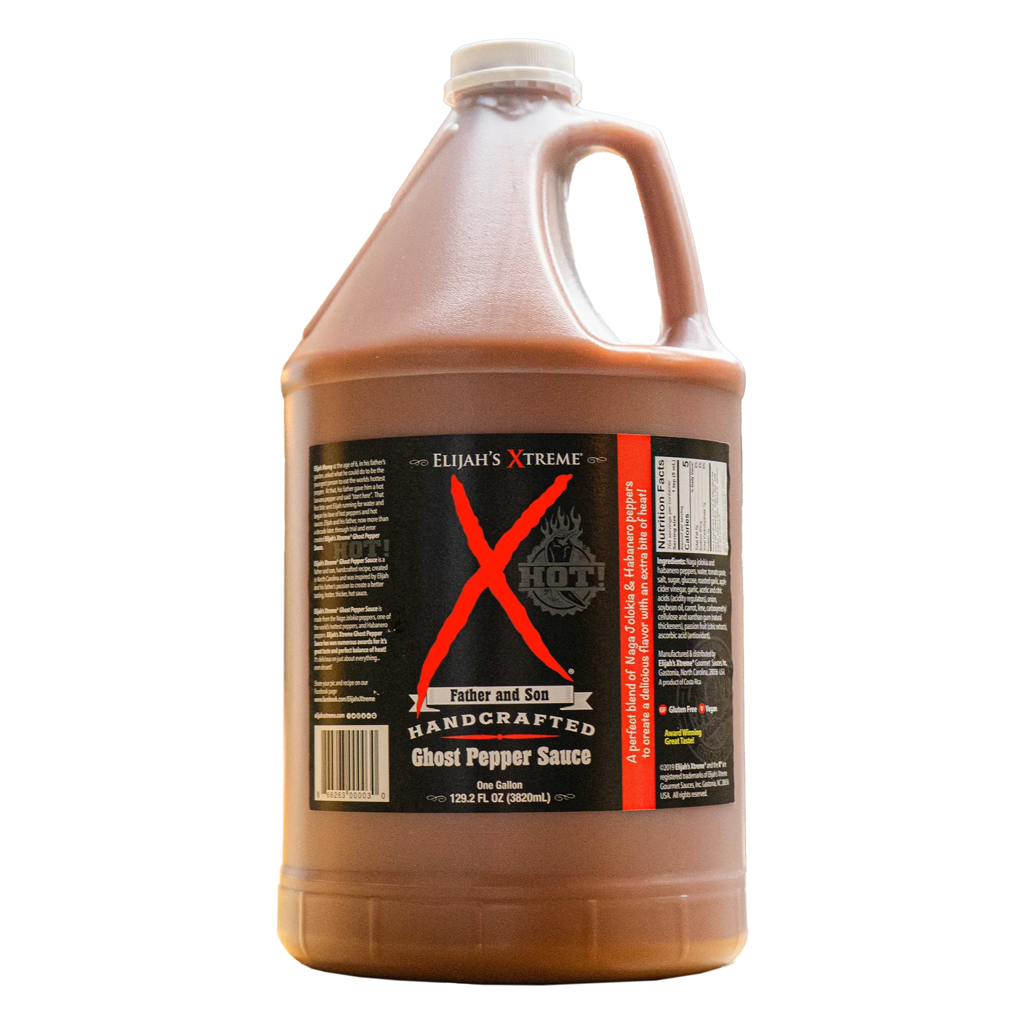 Ghost Pepper Hot Sauce Gallon (128oz)