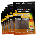Pineapple-Mango Habanero Beef Jerky - 6 bags (1lb)