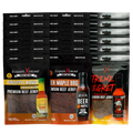 Elijah’s Xtreme Beef Jerky Bulk Trio - 6 bags of Each Flavor, 18 bags total (3lbs)