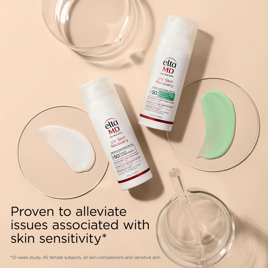 EltaMD UV Skin Recovery Red Color Correcting Green Tint Broad Spectrum SPF 50