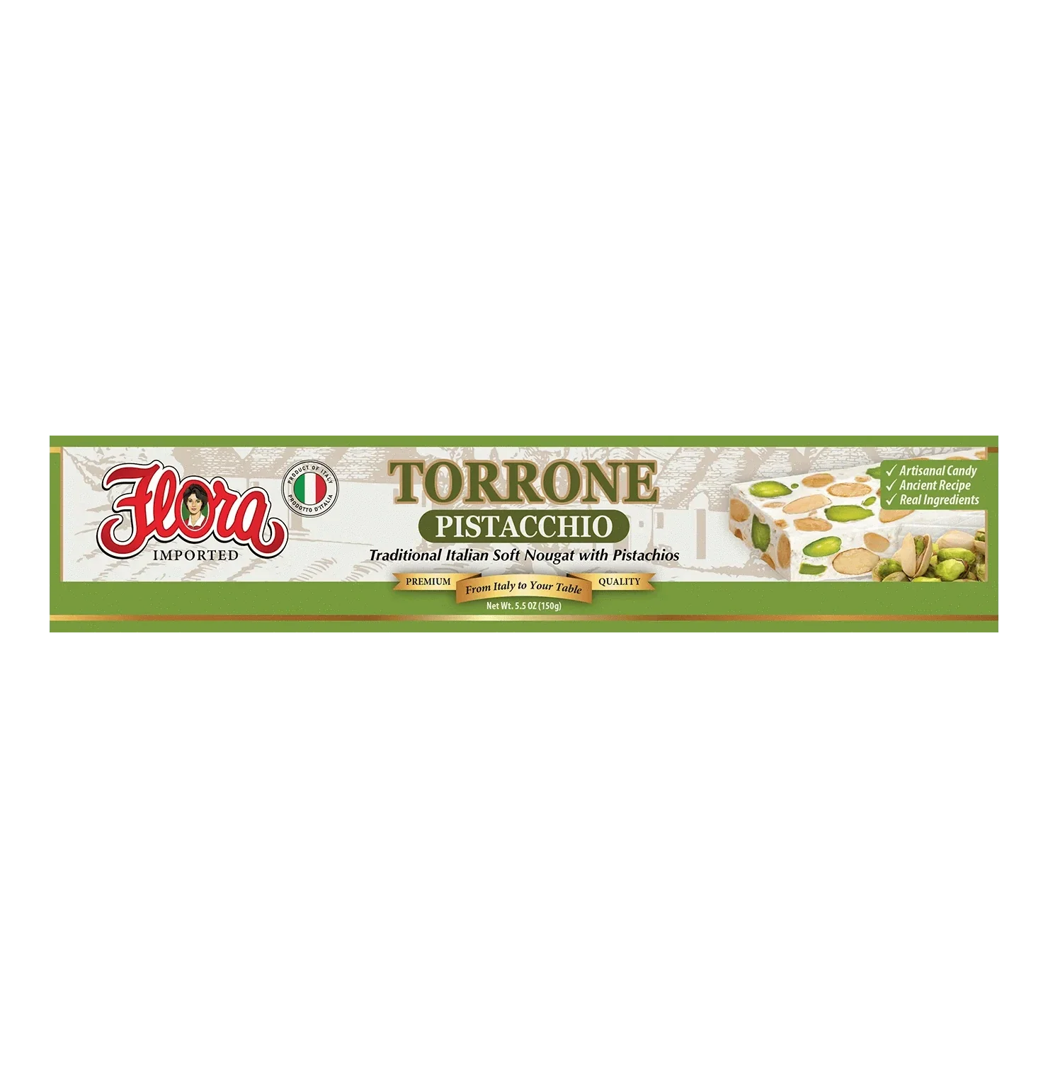 Torrone - Pistachio - 5.53 oz