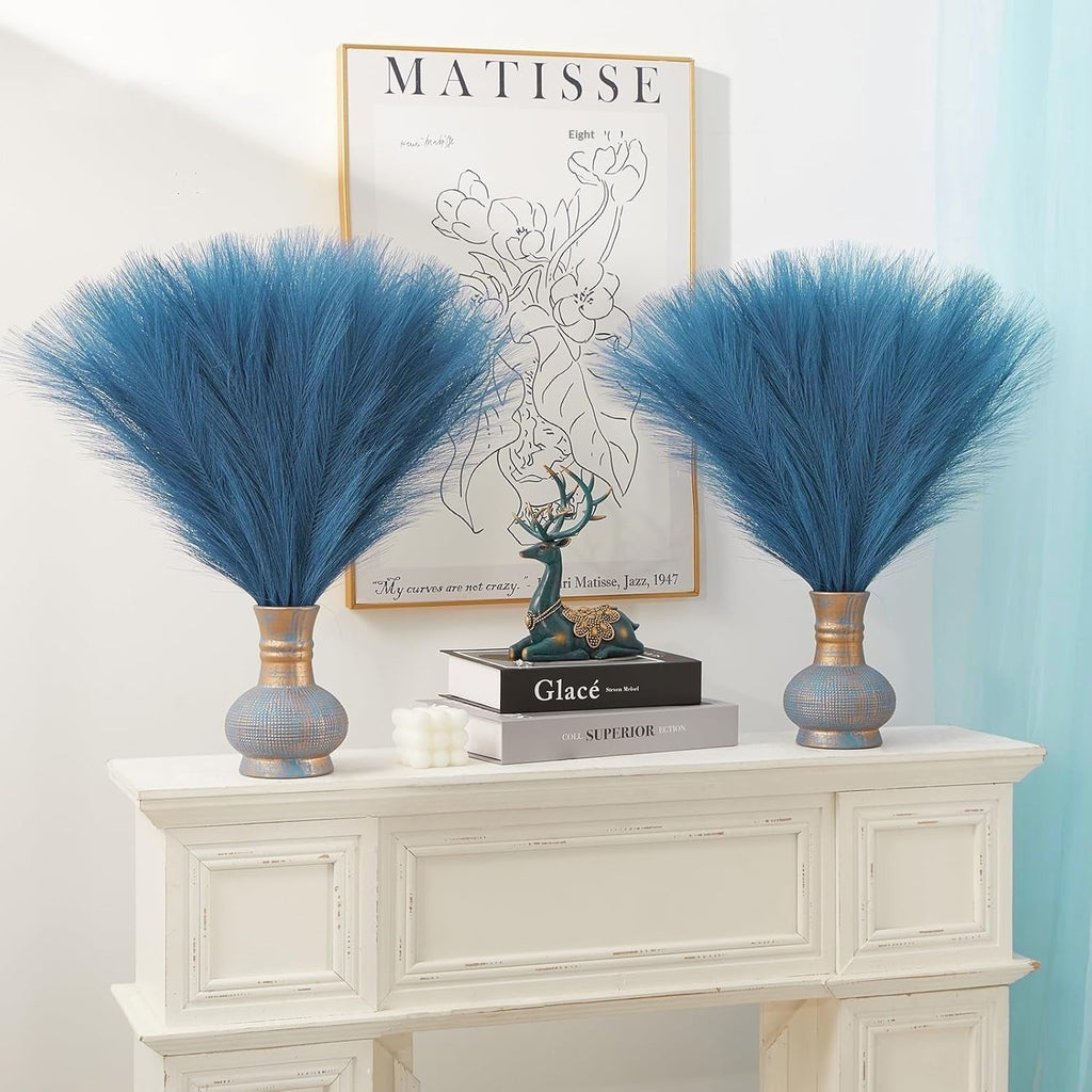 Silk Reed Grass Artificial Flower Plumes — 6 Colors, 1pc or 10pcs