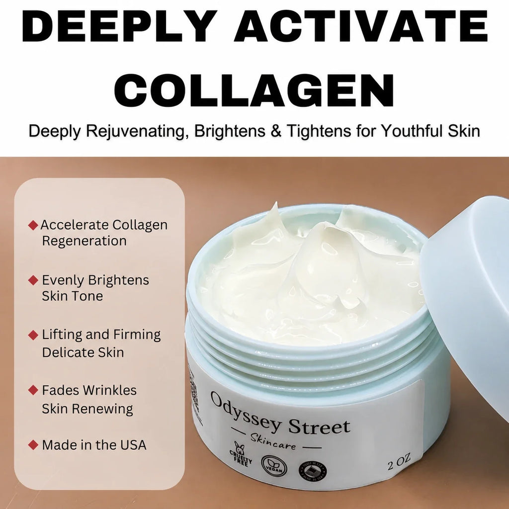 Retinol Face Cream Anti-Aging - Reduces Wrinkles, Moisturizes & Brightens Skin