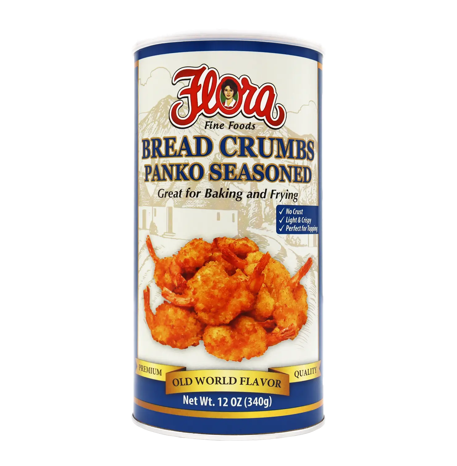 Bread Crumbs - Panko Seasoned - 12 oz