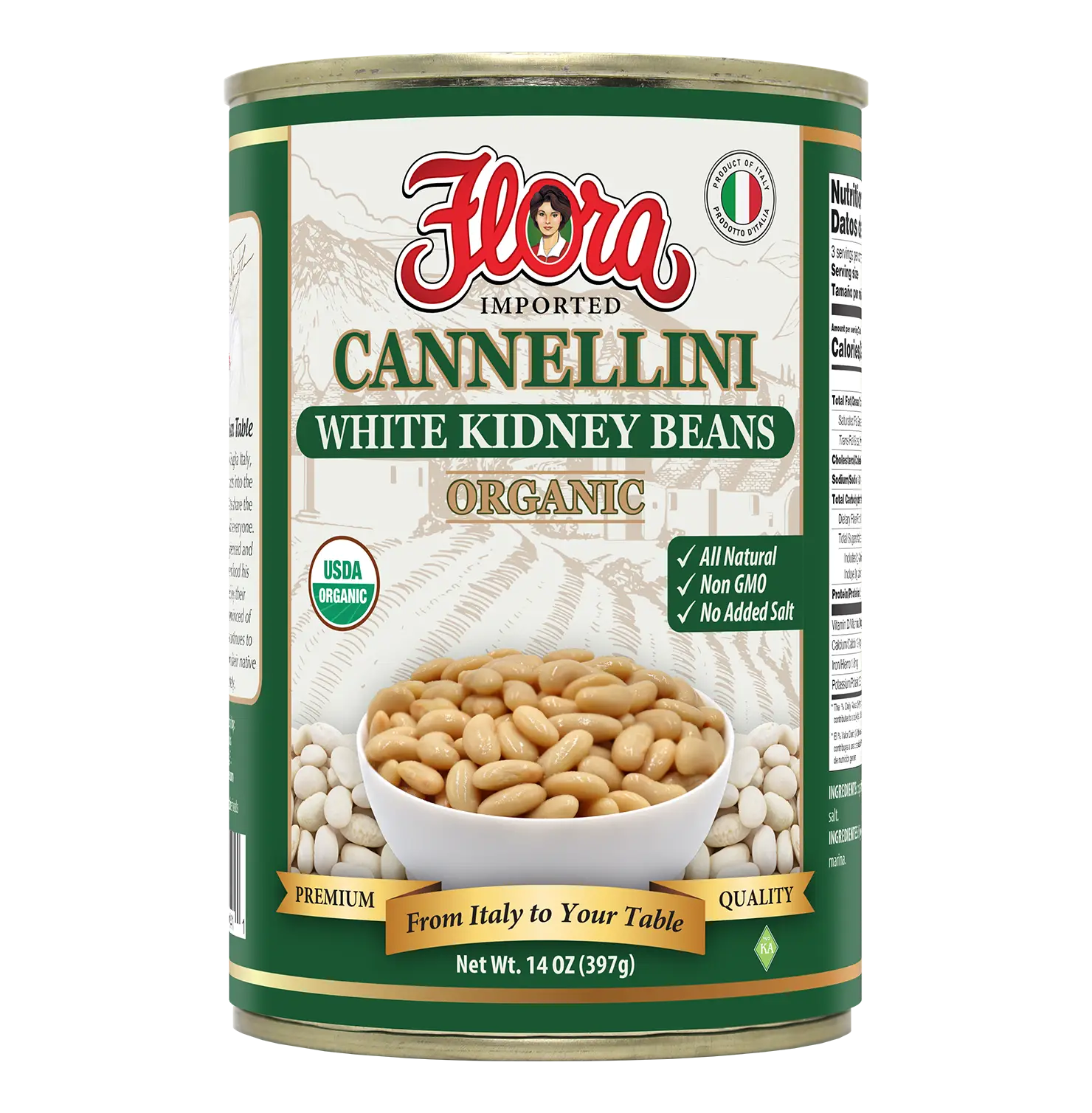 Cannellini Beans - Organic - 14 oz