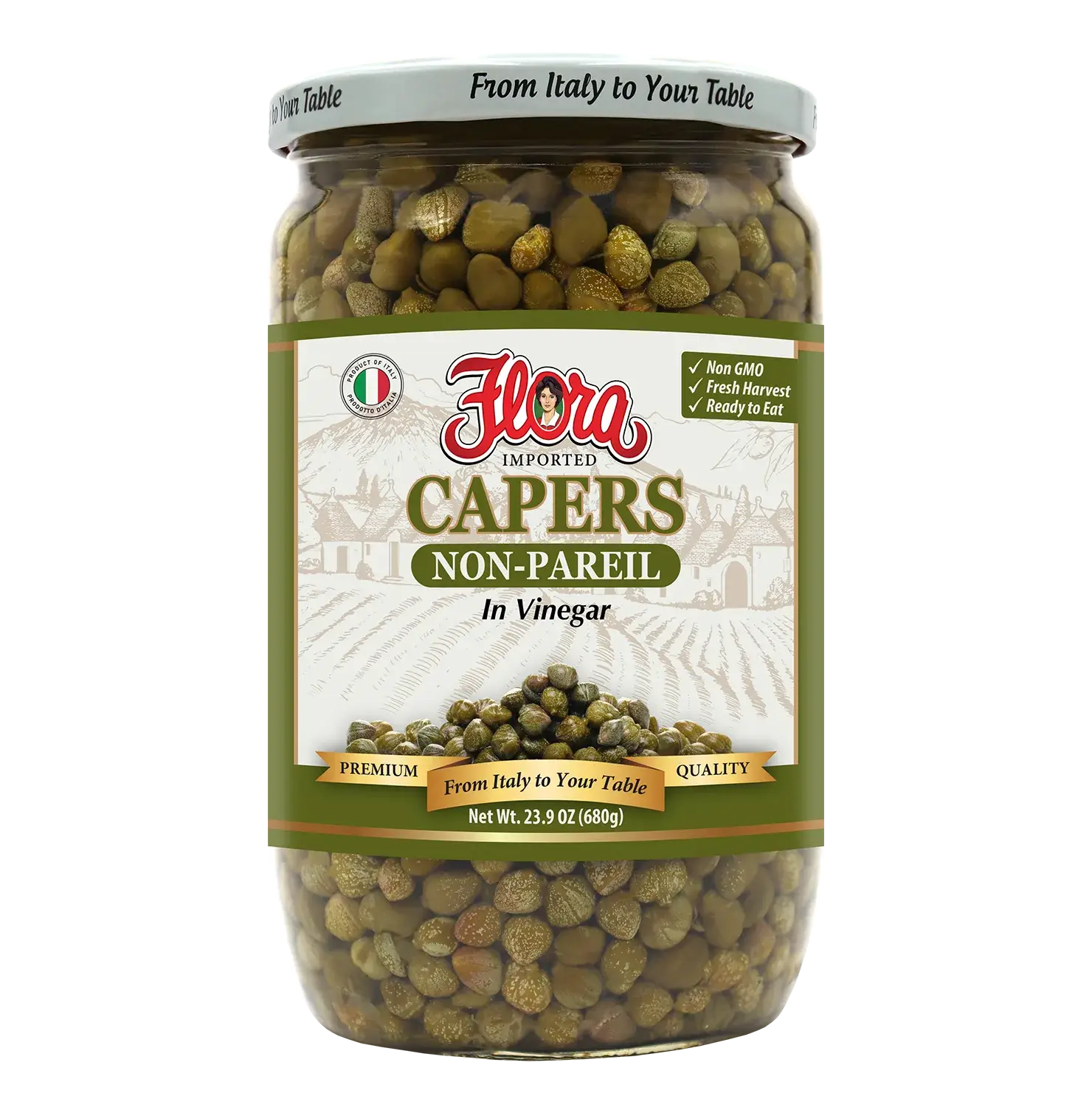 Capers - Non-Parell In Vinegar - 23.9 oz