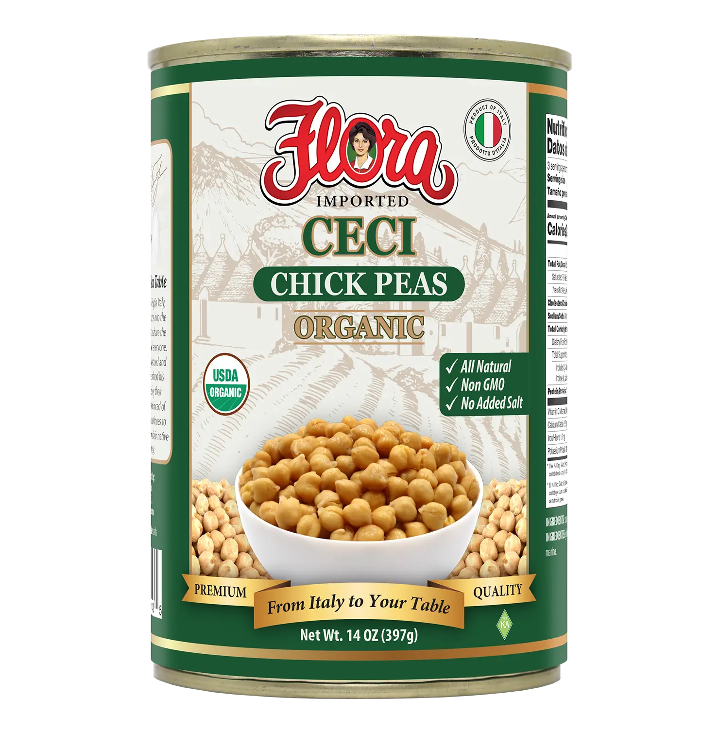 Chick Chick Peas - Organic - 14 oz