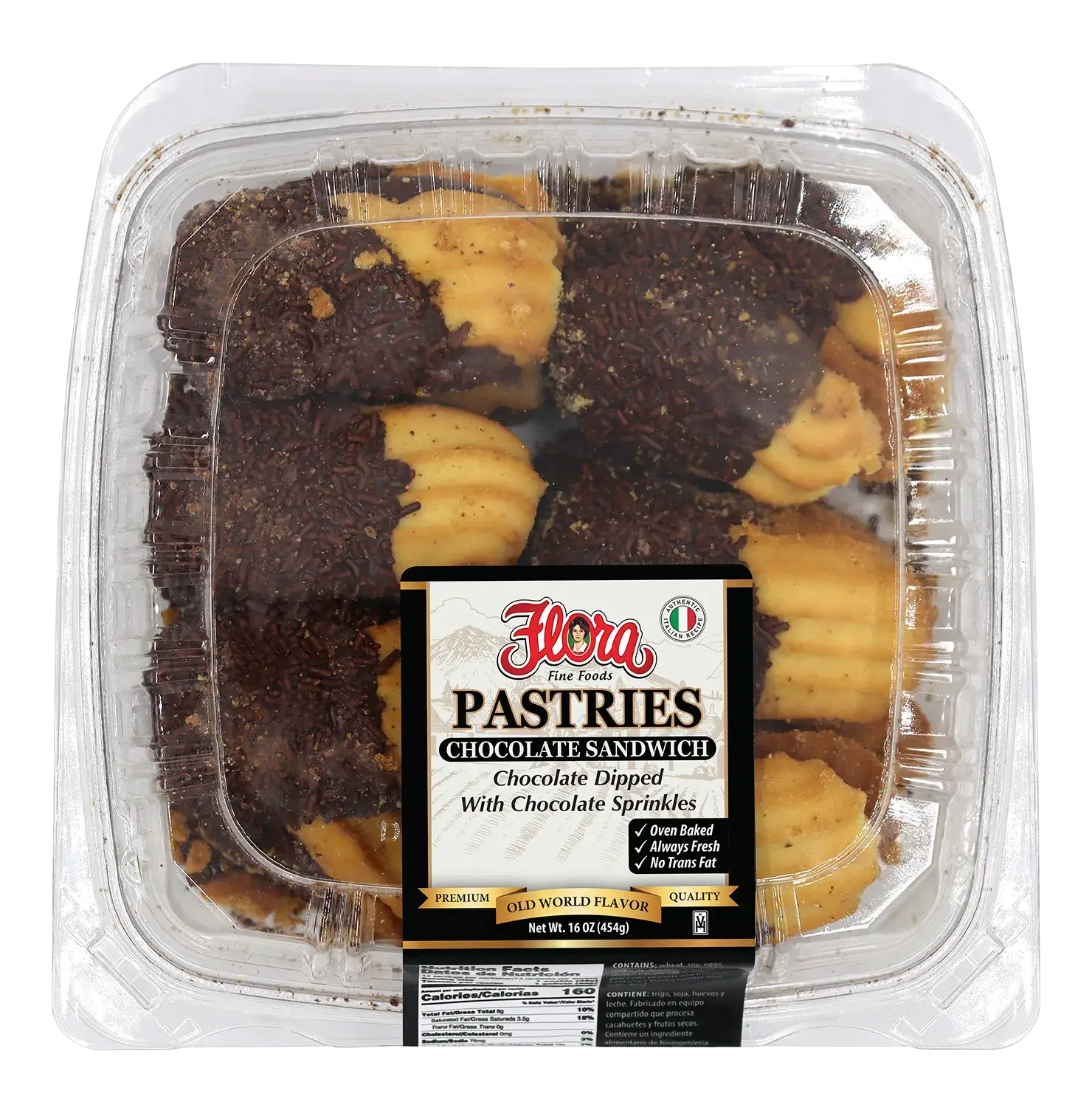 Chocolate Sandwich Cookies - 16 oz