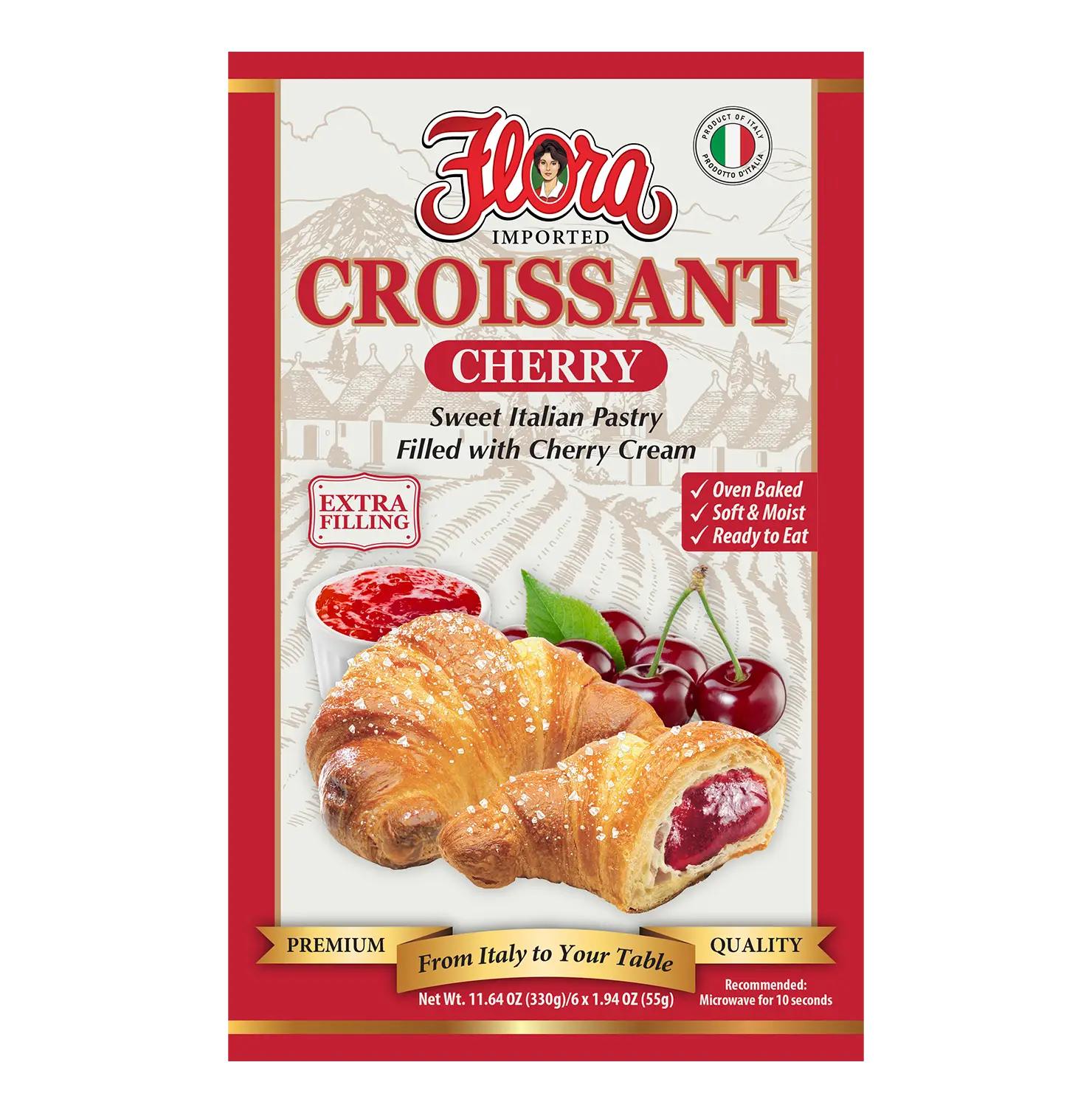 Croissants - Cherry - 11.64 oz