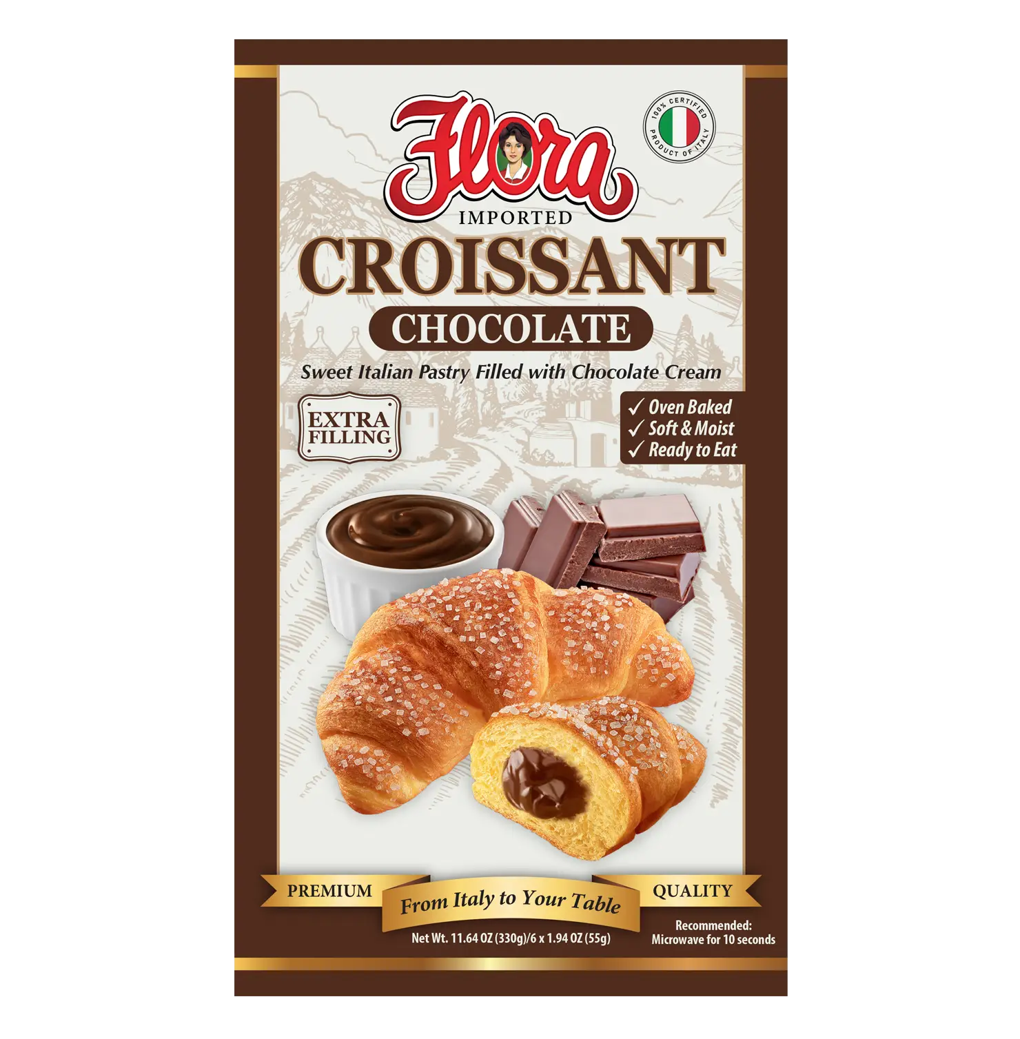 Croissants - Chocolate - 11.64 oz