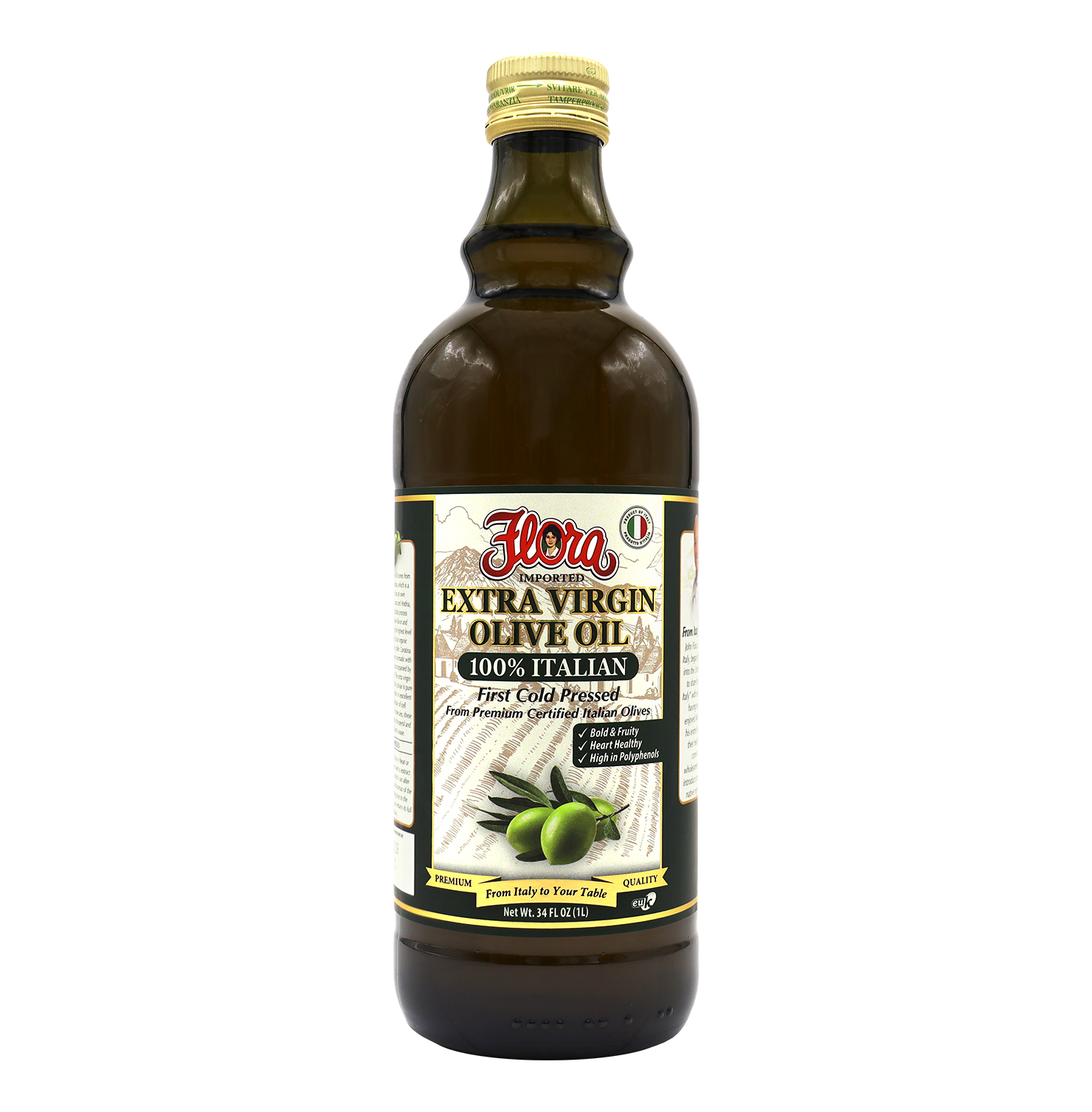 Extra Virgin Olive Oil - First Cold Pressed - 1 L