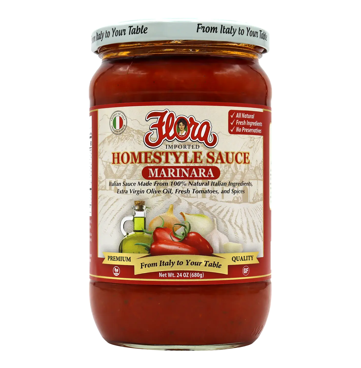 Homestyle Marinara Sauce - 24 oz