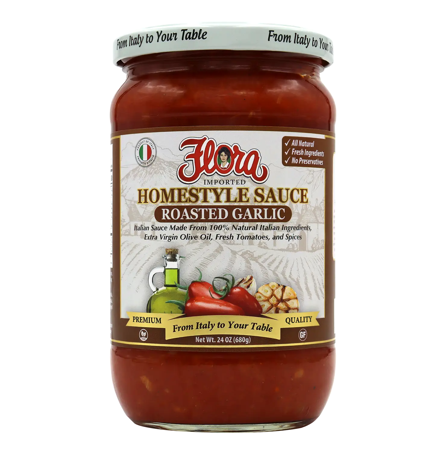 Homestyle Roasted Garlic Sauce - 24 oz
