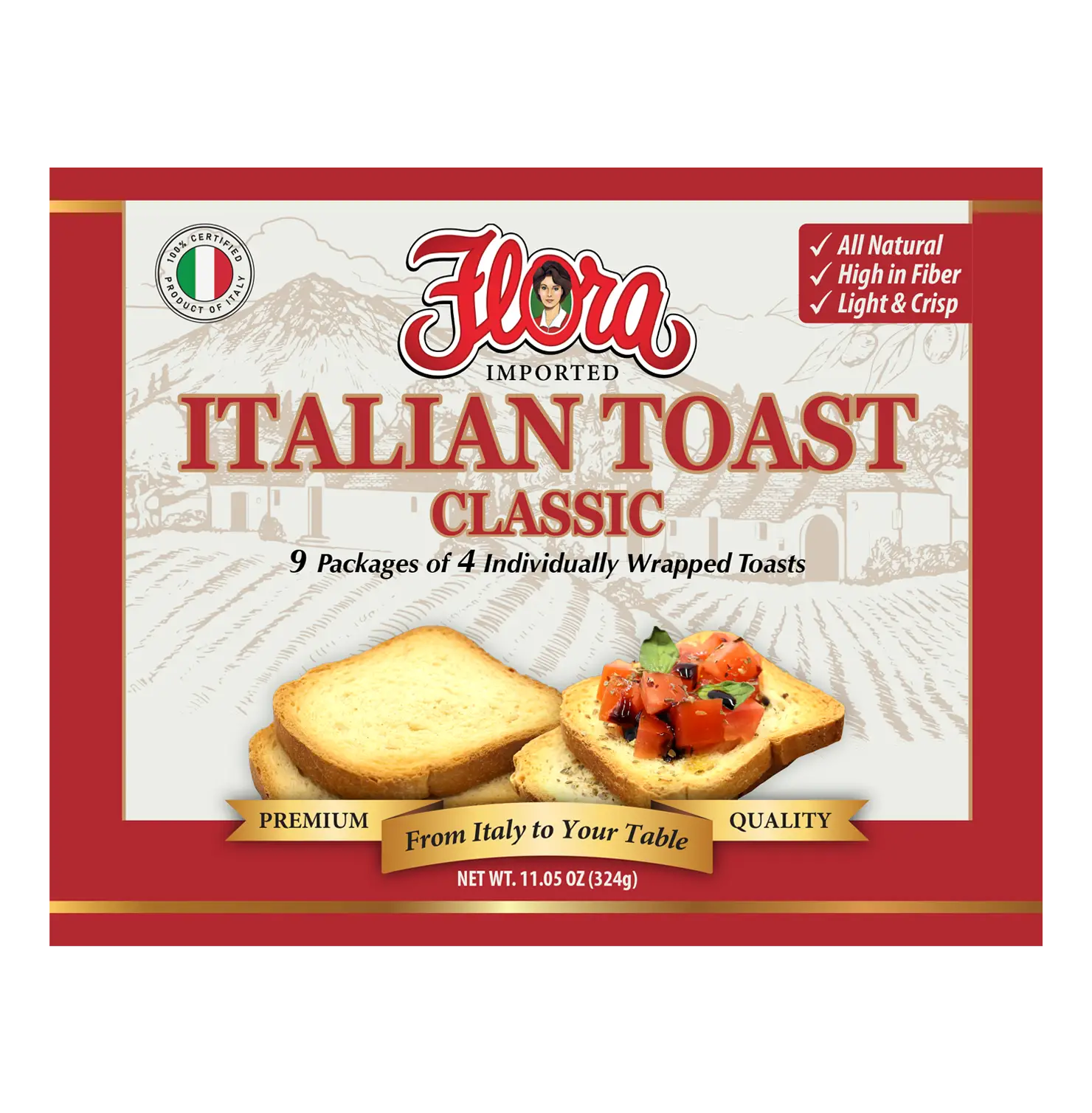 Italian Toast - Classic - 11.05 oz