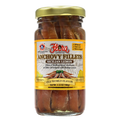 Mediterranean Anchovy Fillets in Olive Oil Infused with Sicilian Lemon - 3.5oz