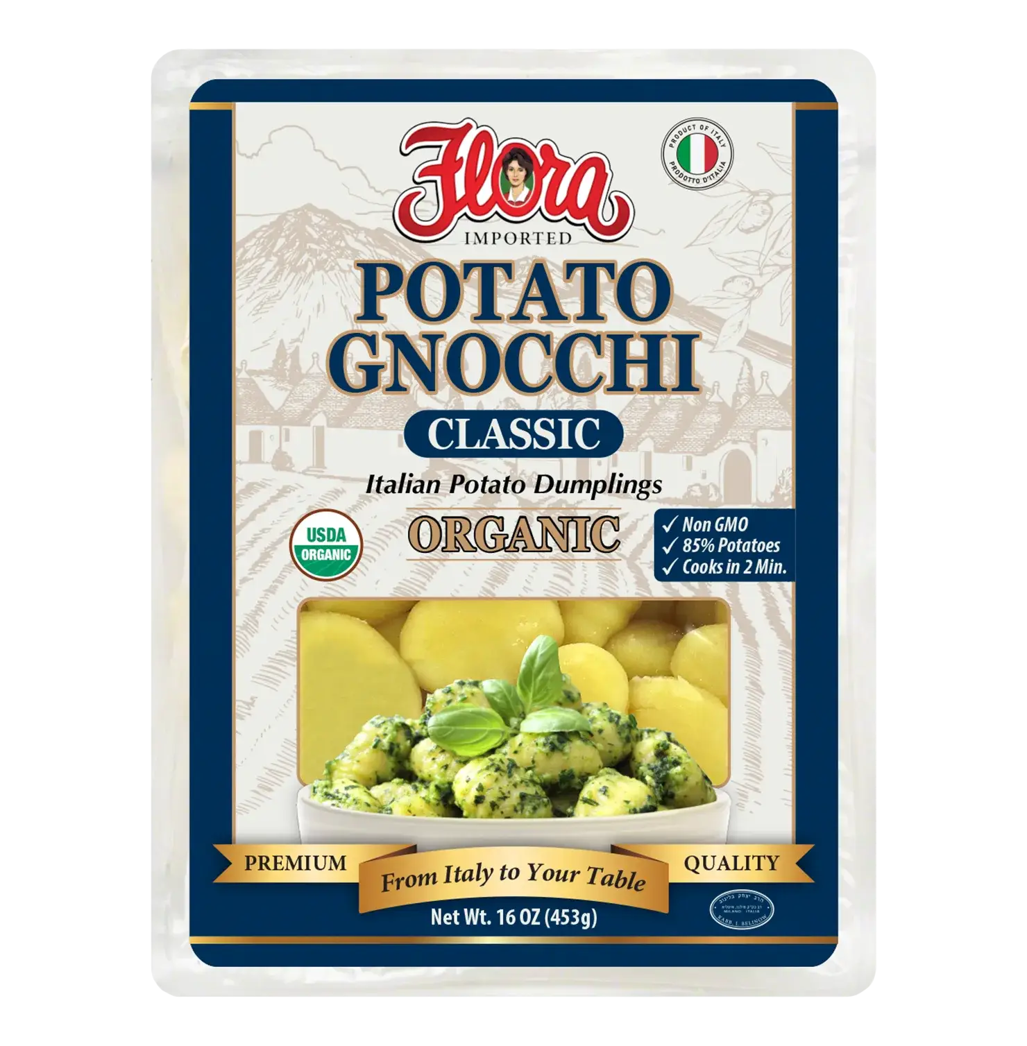 Potato Gnocchi - Classic Organic - 16 oz